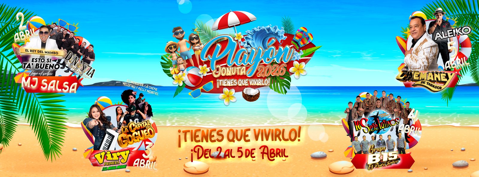 Cartelera Playón 2026