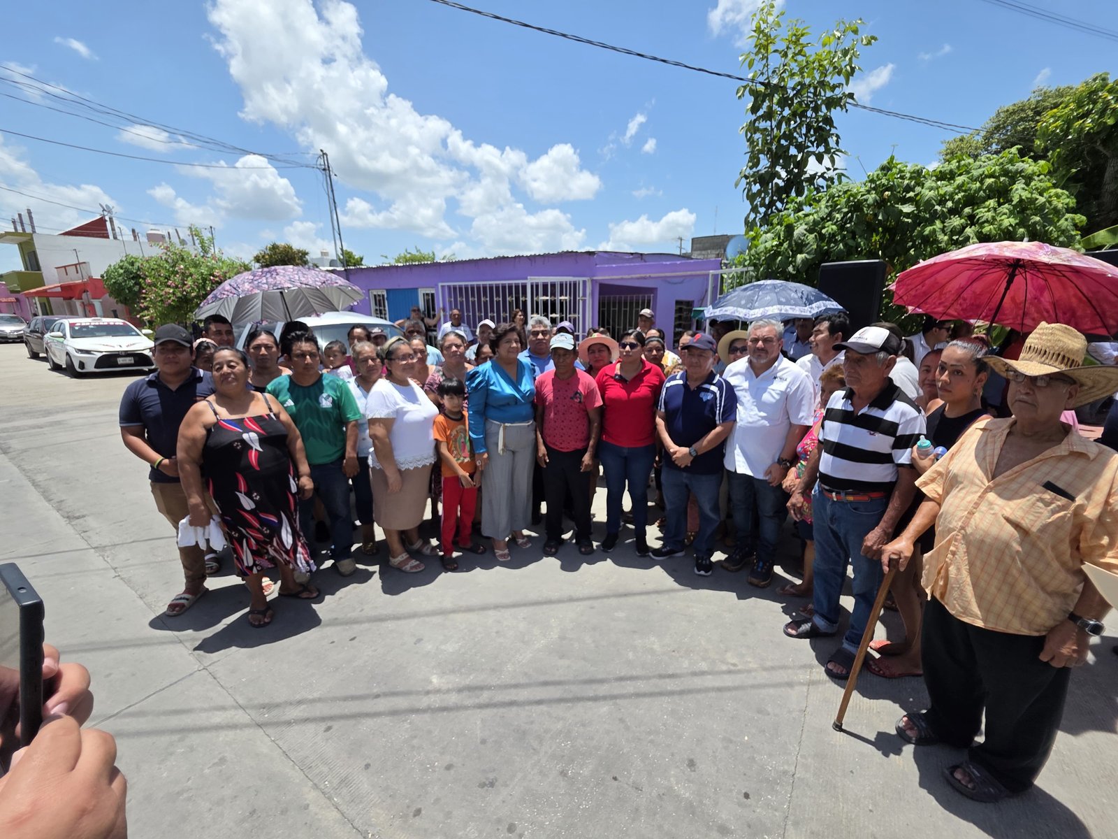 Inauguración de calles
